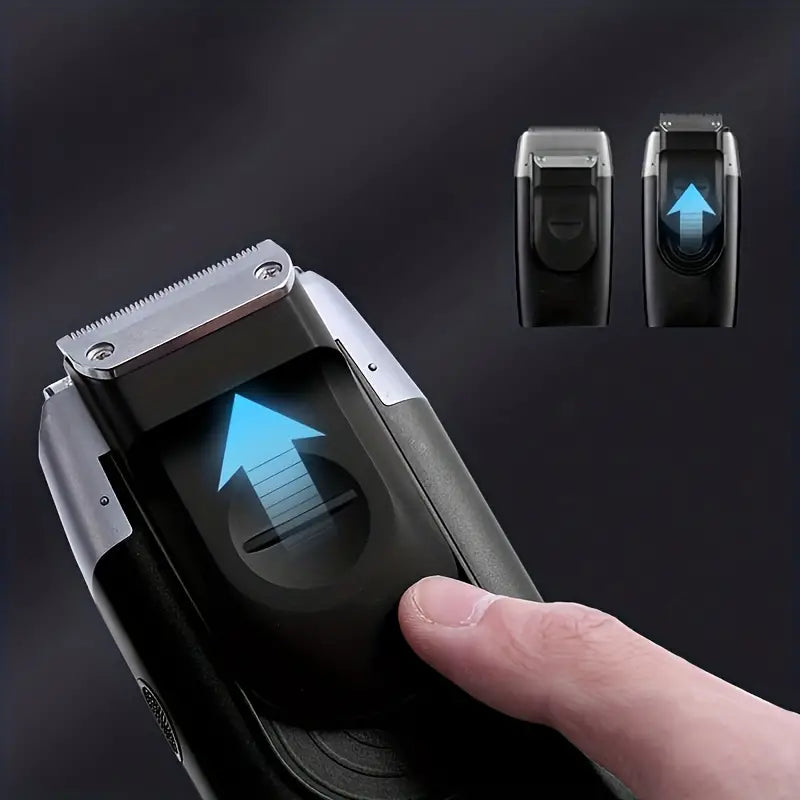 2-in-1 Electric Foil and Bald Shaver for Men