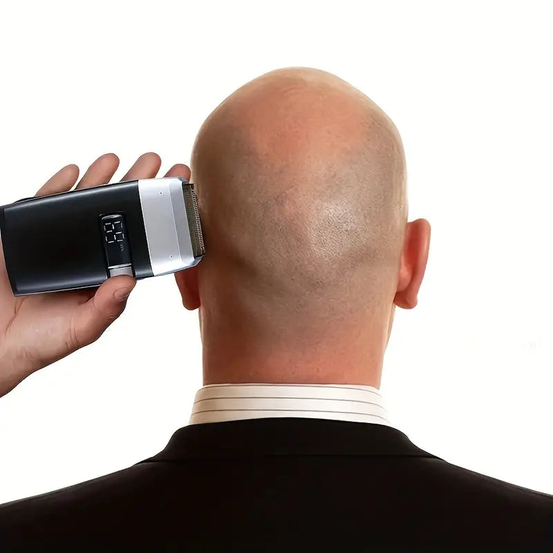 2-in-1 Electric Foil and Bald Shaver for Men