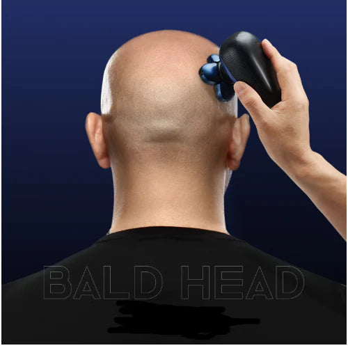 Cordless Rechargeable Electric Head Hair Shaver with Accessories