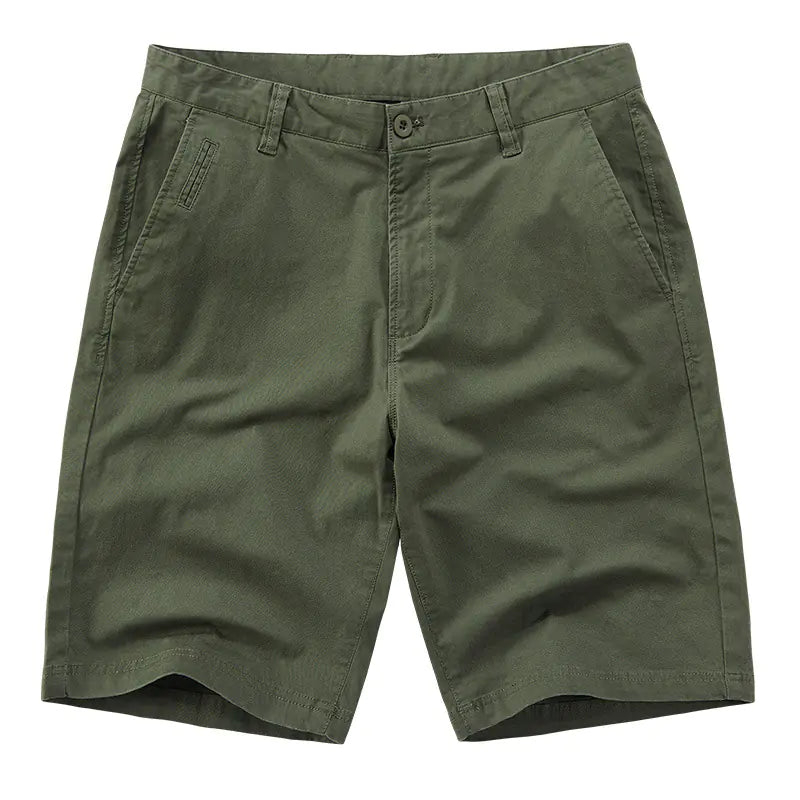 Men's Summer Breathable Solid Color Five-Point Shorts