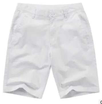 Men's Summer Breathable Solid Color Five-Point Shorts