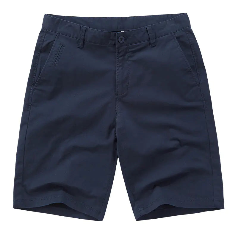 Men's Summer Breathable Solid Color Five-Point Shorts