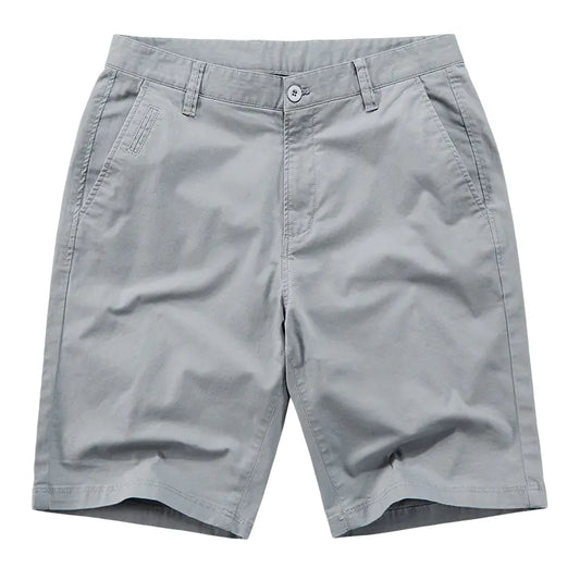Men's Summer Breathable Solid Color Five-Point Shorts
