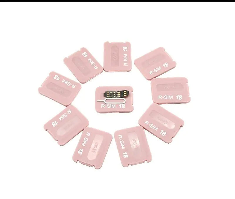 R-SIM18+ RSIM 18+ Nano Unlock Card For iPhone 14 Plus 13 12 11 Pro Max XR iOS 16